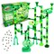 Marble Genius Marble Run Starter Set STEM Toy for Kids Ages 4-12 - 130 Complete Pieces (80 Translucent Marbulous Pieces and 50 Glass Marbles), Construction Building Block Toys, Theme (Jungle)